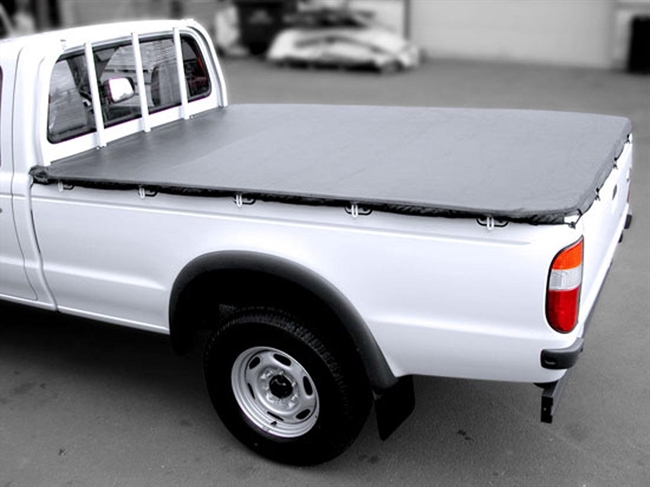 Presenning til lad til Ford Ranger og Mazda B2500/BT50 single cab m/kroge årg. 99-11 